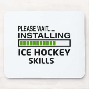 Installation av ishockeyexpertis musmatta