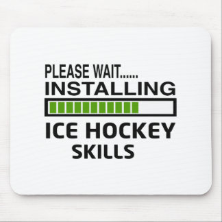 Installation av ishockeyexpertis musmatta