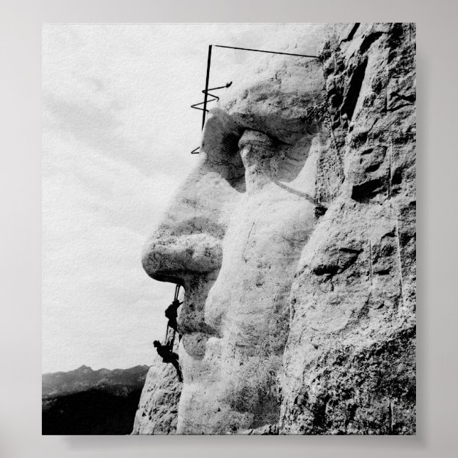 Installation av Mount Rushmore Poster (Framsidan)