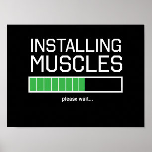 Installation av muskler poster