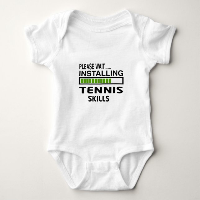 Installation av tennisexpertis t-shirt (Framsida)