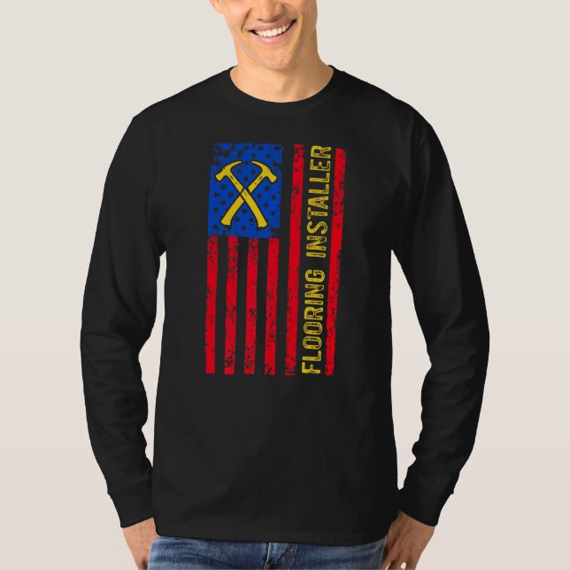 Installationsanläggning för golvinstallatör för en t shirt (Framsida)