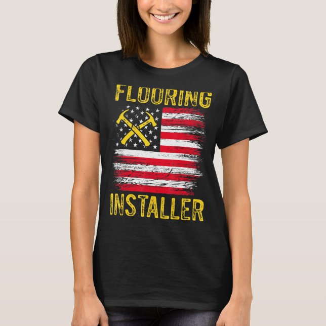 Installationsanläggning för golvinstallatör för ko t shirt (Framsida)