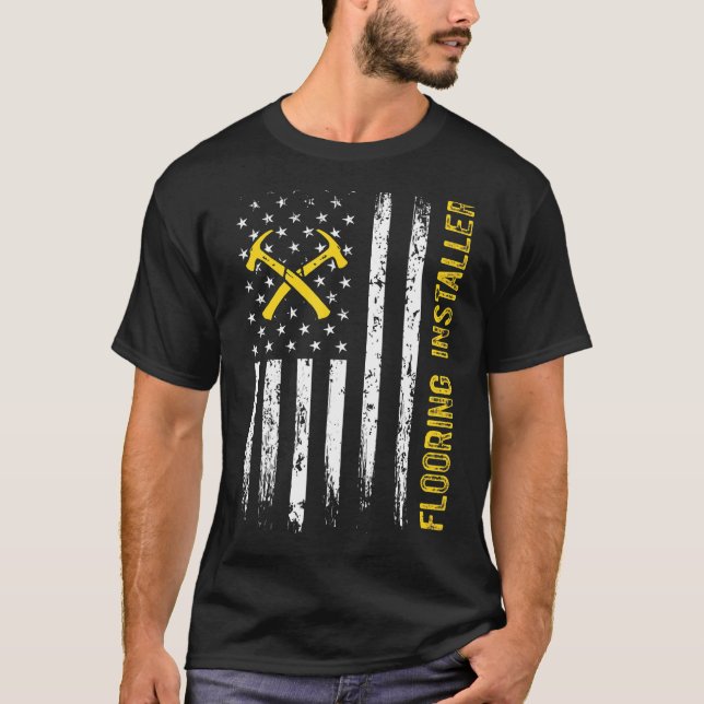 Installationsanläggning för golvinstallatör för ko t shirt (Framsida)