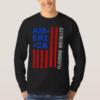 Installationsanläggning för golvinstallatör för ko t shirt