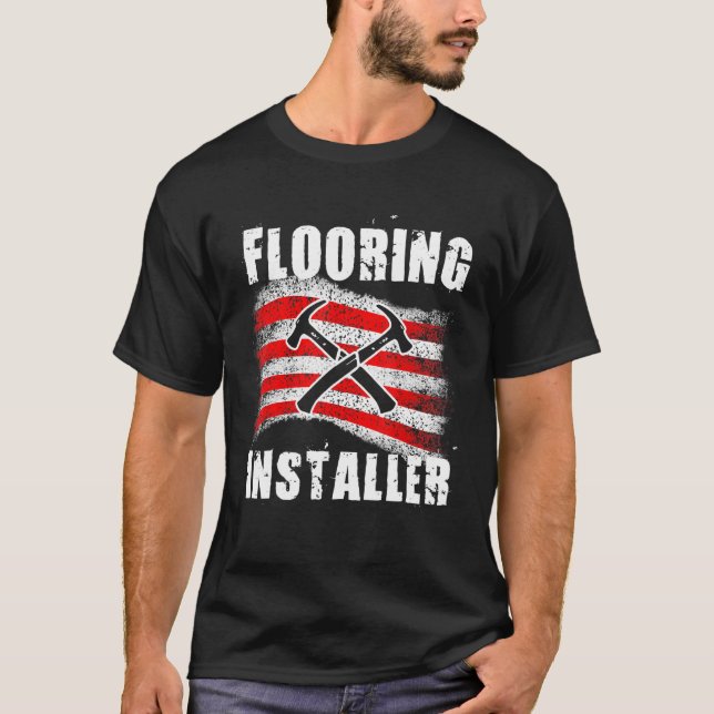 Installationsanläggning för golvinstallatör för ko t shirt (Framsida)