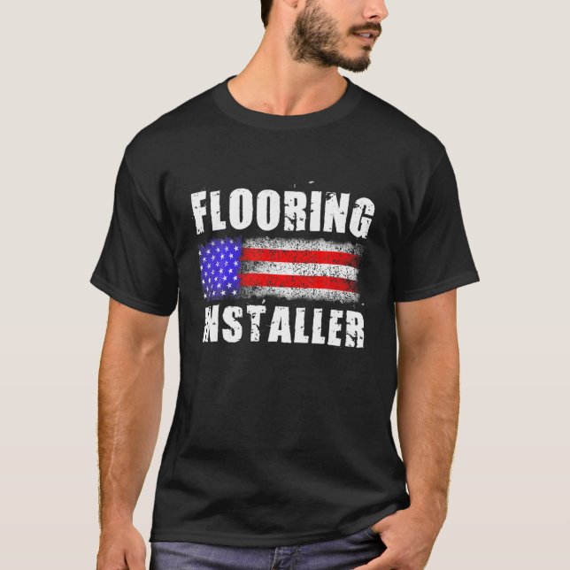 Installationsanläggning för golvinstallatör för ko t shirt (Framsida)