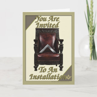 Installationsinbjudan Inbjudan