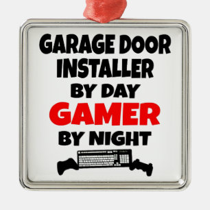 Installationsprogram för spel - Garage-dörr Julgransprydnad Metall