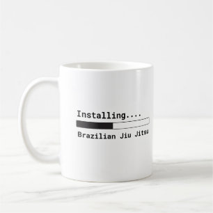 "Installera brasilianska Jiu Jitsu" mugg