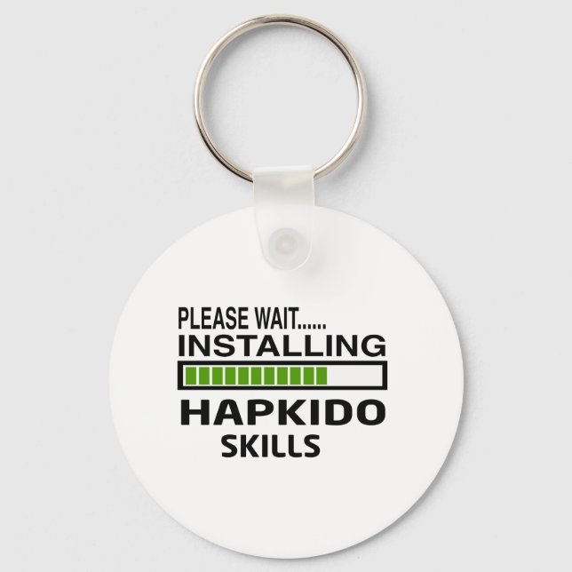 Installera Hapkido-kunskaper Nyckelring (Framsida)