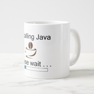 Installera Java Coffee Mugg Jumbo Mugg