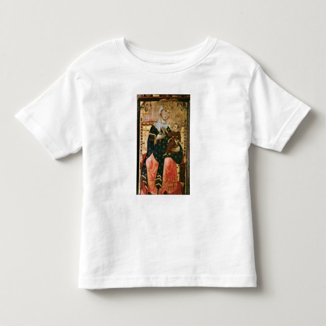 Installera Madonna och barnet, c.1260 T-shirt (Framsida)