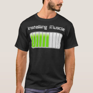 Installera muskel 1 t shirt