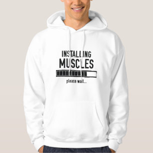 Installera muskler hoodie