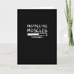 Installera muskler kort