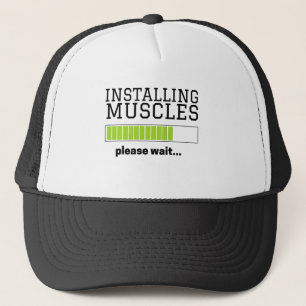 installera muskler ladda keps