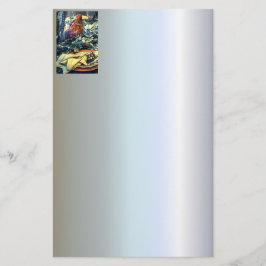 Inställning av happy thanksgiving Bord Brevpapper