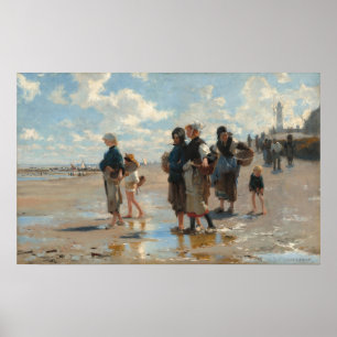 Inställning på fisk - John Sargent Fine Art Poster