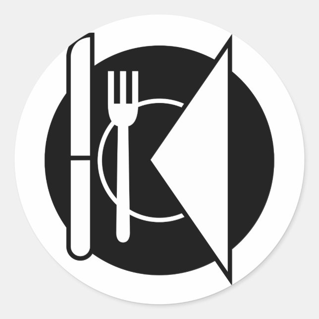 Inställningsfästen för ställe runt klistermärke (Framsida)