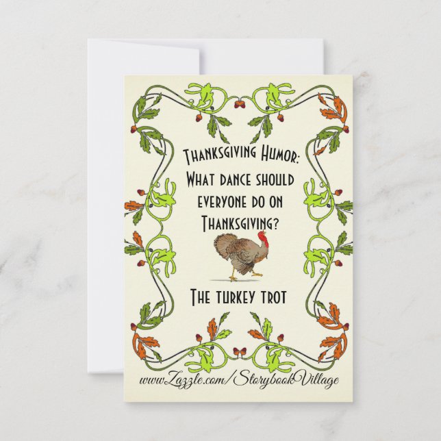 Inställningskort för ställe  tack kort (Baksida)