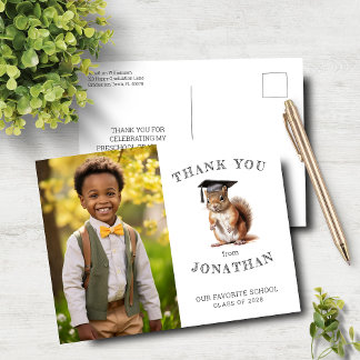 Inställningskort för Tack för tryckvalsbehållare Vykort