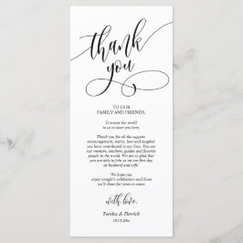 Inställningskort för Tack i Midinnor Ställe Program