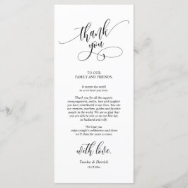 Inställningskort för Tack i Midinnor Ställe Program