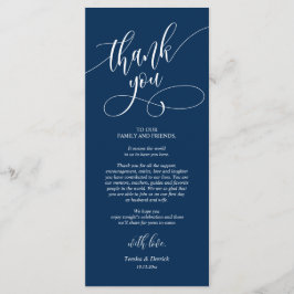 Inställningskort för Tack i Midinnor Ställe Program