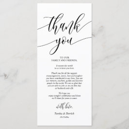 Inställningskort för Tack i Midinnor Ställe Program