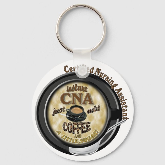 INSTANT CNA AUKTORISERAD NURSING ASSISTANT NYCKELRING (Framsida)