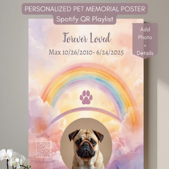 Instant Download Printable Rainbow Bridge Dog Poster (Skapare uppladdad)