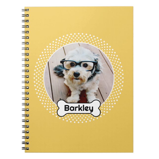 Instant Frame Custom Pet Photo Anteckningsbok (Framsidan)