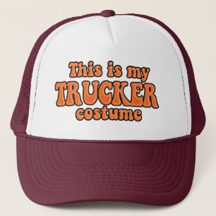 Instant Trucker Halloween Costume Keps