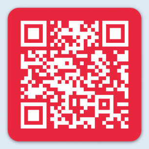 INSTANTLY GENERATE QR Code with any webbplats Fyrkantigt Klistermärke