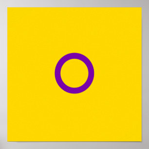 Instersex Flagga Poster