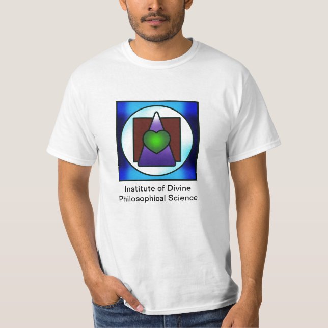 Institut av gudomlig filosofisk vetenskap t shirt (Framsida)