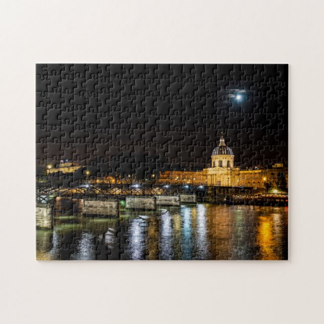 Institut de Frankrike and Pont des Arts - Paris Pussel (Horisontell)