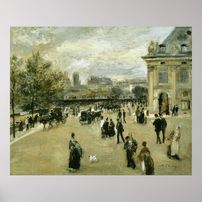 Institutet Quai Malaquais Auguste Renoir Poster (Framsidan)