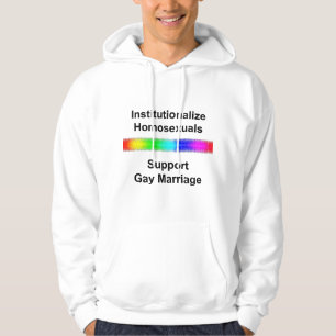 Institutionalisera homosexuella...stödja gatumamil munkjacka