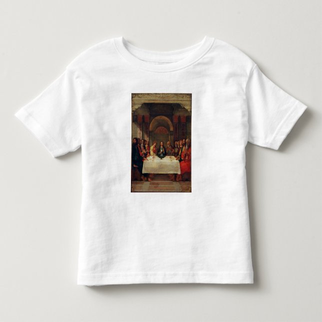 Institutionen av eucharisten, c.1490 tee (Framsida)