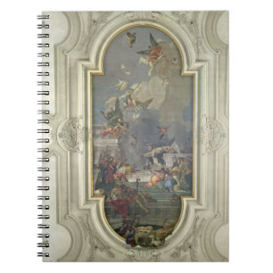 Institutionen av radbandet vid St Dominic (fres Anteckningsbok Med Spiral