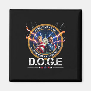 Institutionen för statlig effektivitet Doge Trump Magnet