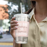 Instruktion att du är en så vacker positiv citat take away mugg<br><div class="desc">Instruktion att du är en så vacker positiv citat</div>