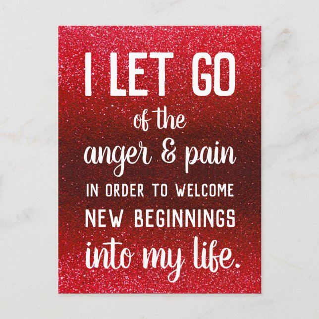 Instruktion för sensationshantering med positiv be vykort (Framsida)