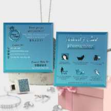 Instruktioner för chic av gradient Teal Blue Jewel