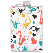 Instruktioner för färgstarka musikinstrument och H