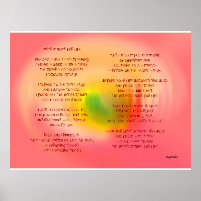 INSTRUKTIONER FÖR LIV POSTER (Framsidan)