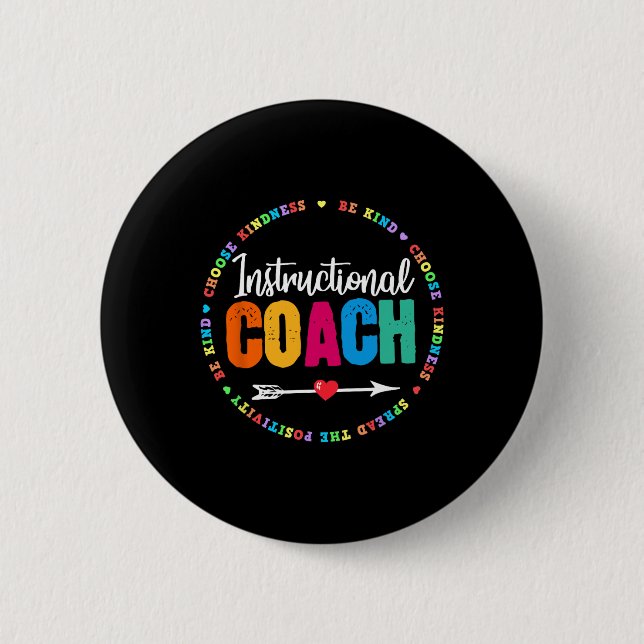 Instruktionerad coach Crew Back to school Matching Knapp (Framsida)
