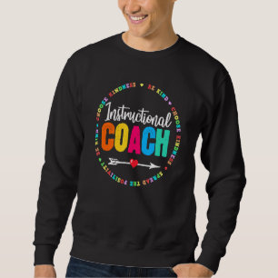Instruktionerad coach Crew Back to school Matching Lång Ärmad Tröja